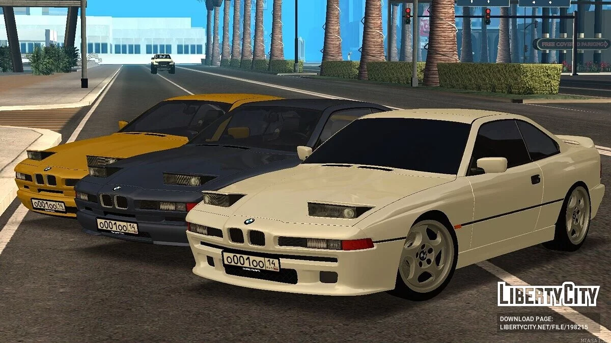 BMW 8-Series 850CSi + CCD / GTA San Andreas