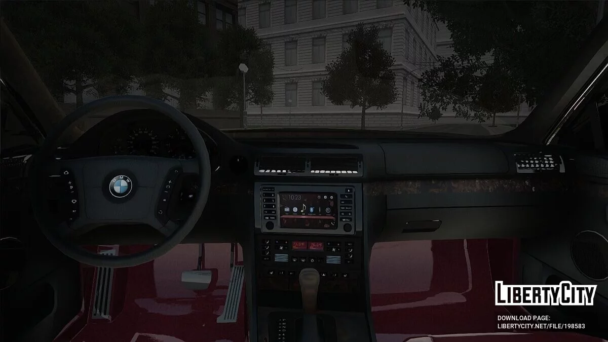 BMW E38 750I / GTA San Andreas