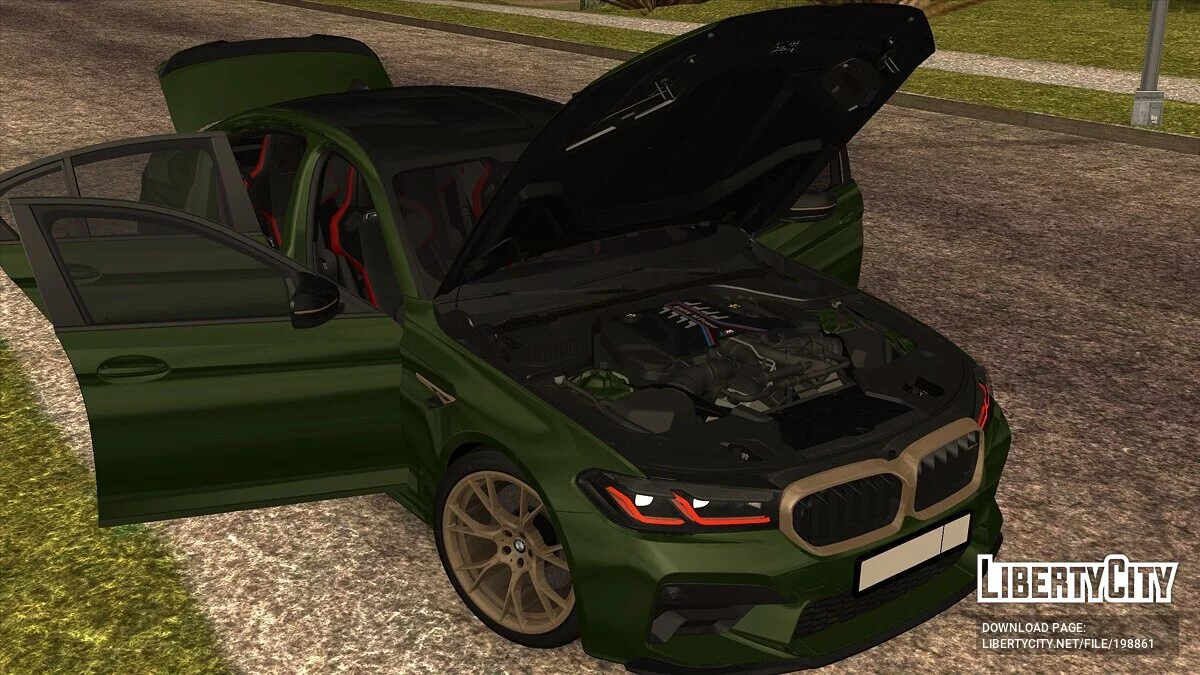 BMW M5 CS F90 2022 / GTA San Andreas