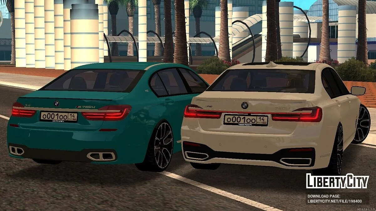 BMW M760Li xDrive + CCD / GTA San Andreas