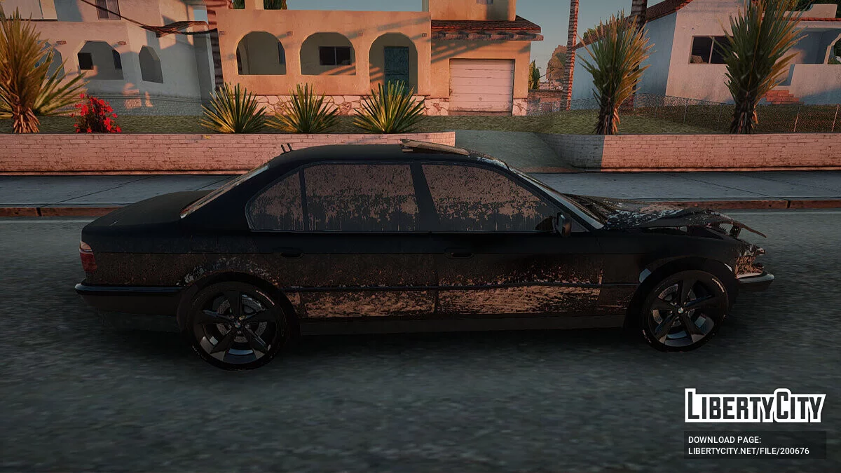 BMW 750 Rusak / GTA San Andreas