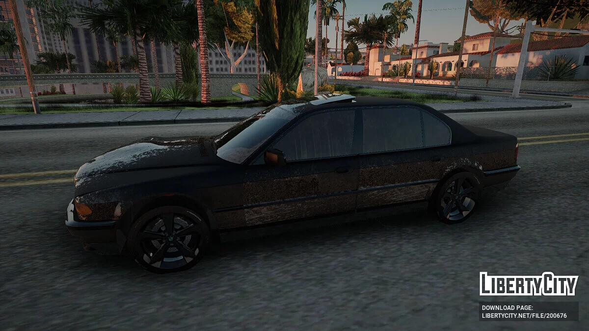 BMW 750 Rusak / GTA San Andreas