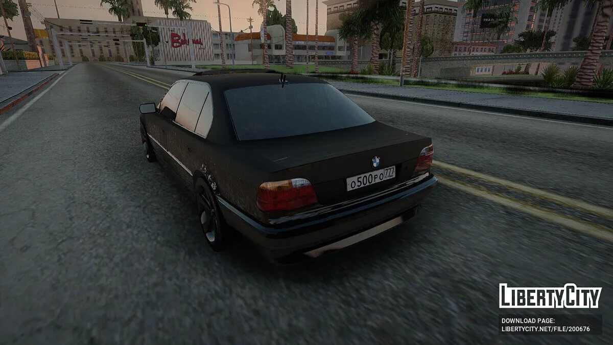 BMW 750 Rusak / GTA San Andreas