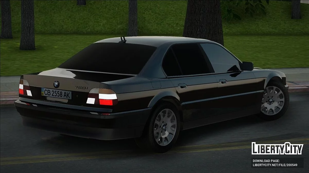 1996款宝马750I E38 / GTA San Andreas