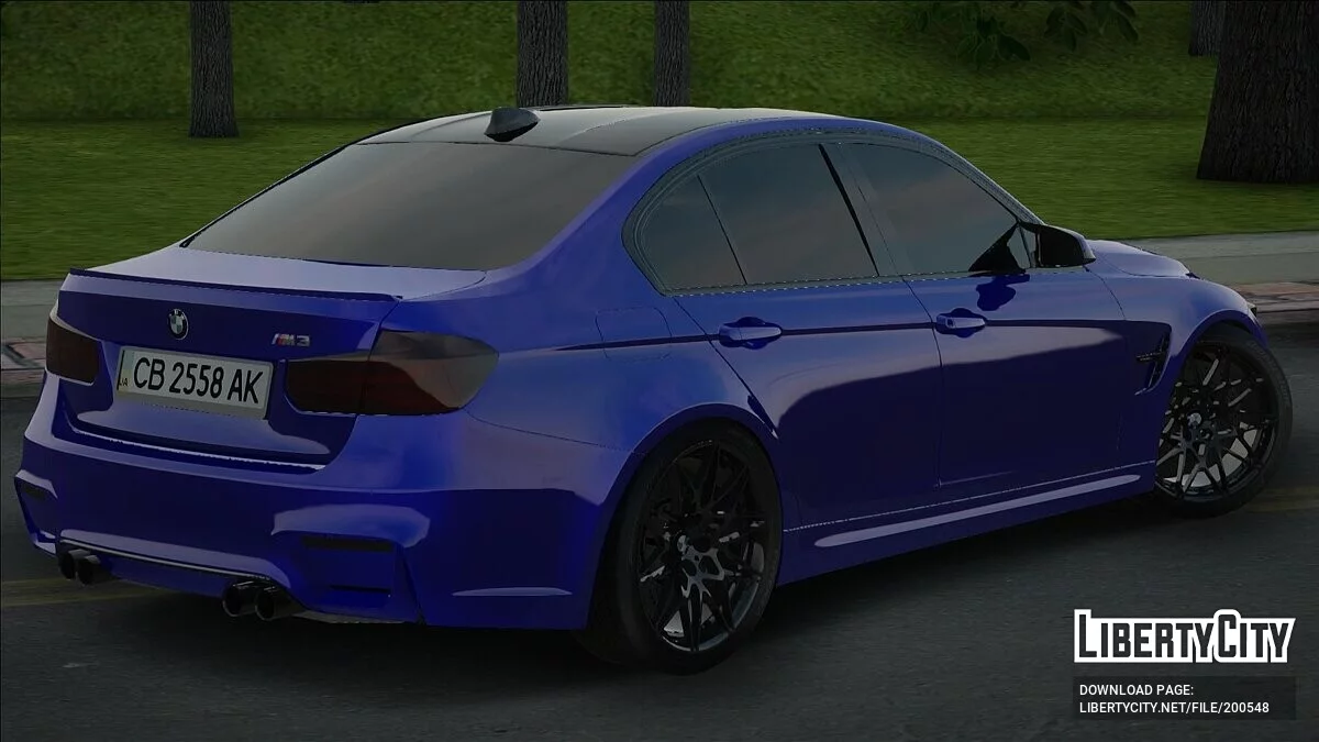 宝马M3 F30 / GTA San Andreas