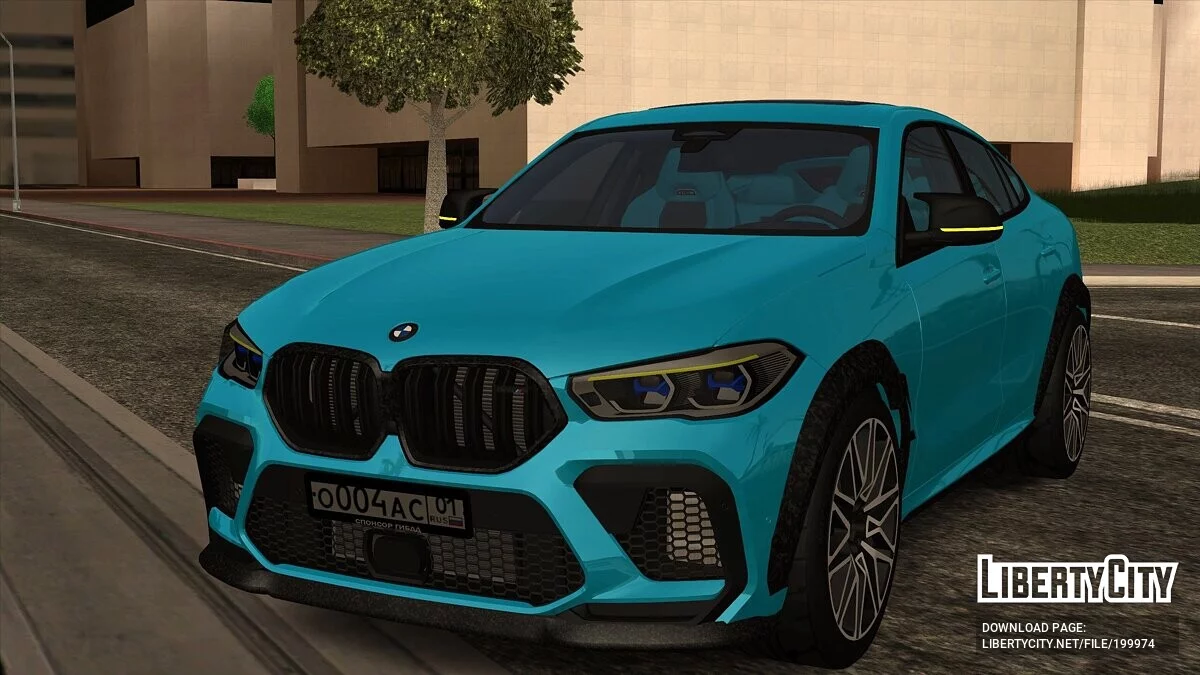 BMW X6 M F96 2021 / GTA San Andreas