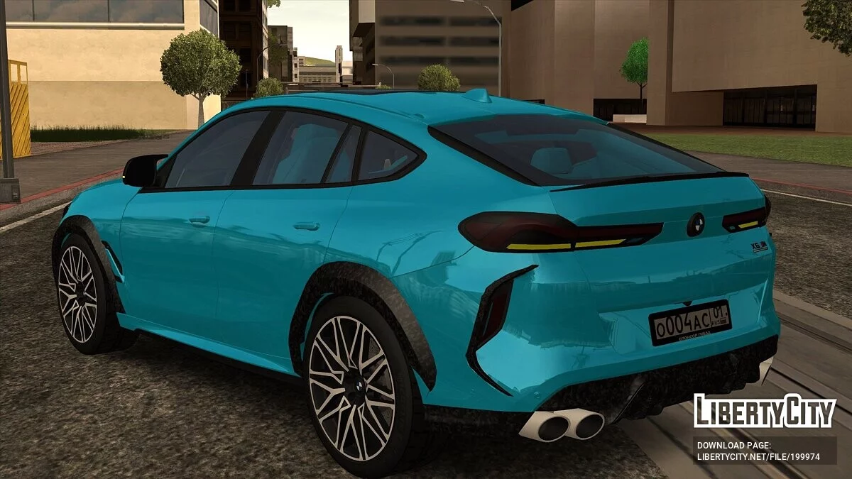 BMW X6 M F96 2021 / GTA San Andreas