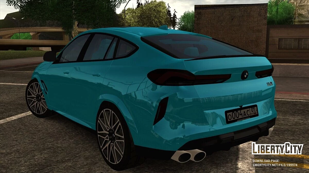 BMW X6 M F96 2021 / GTA San Andreas