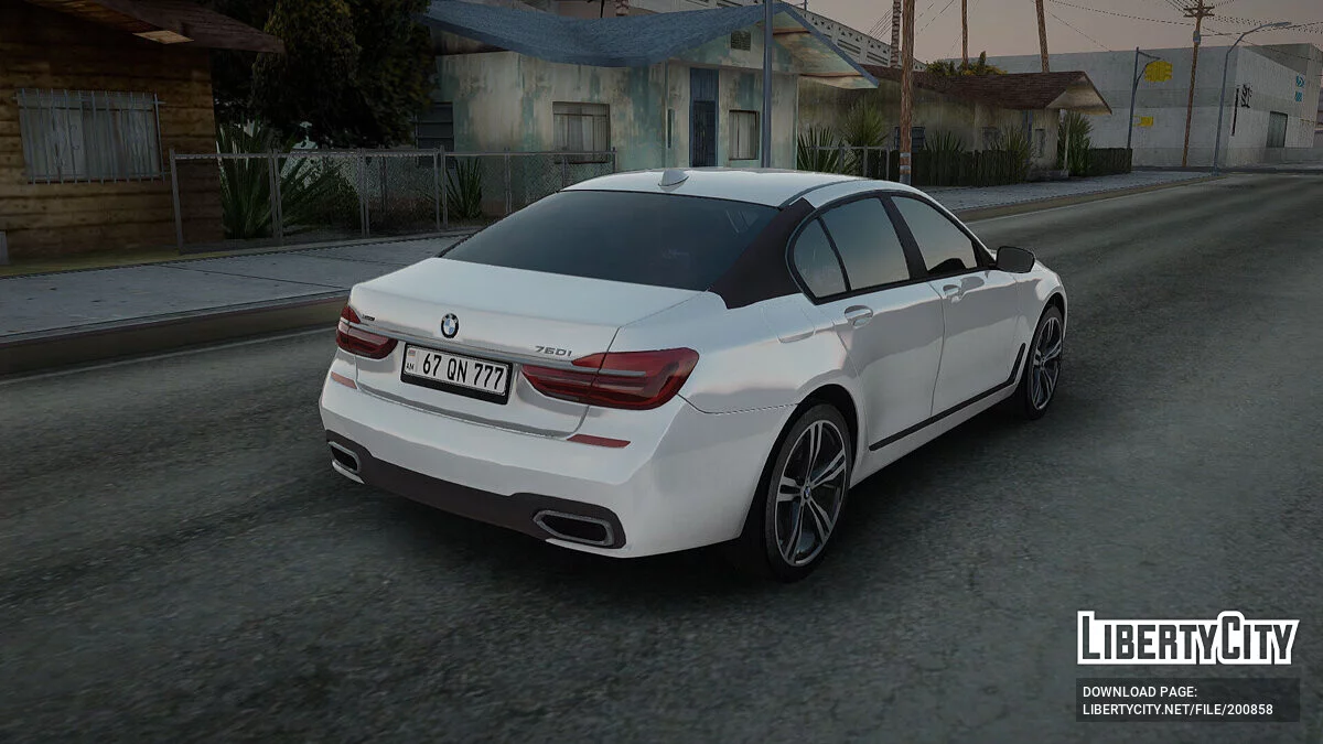BMW 750i Armenian / GTA San Andreas