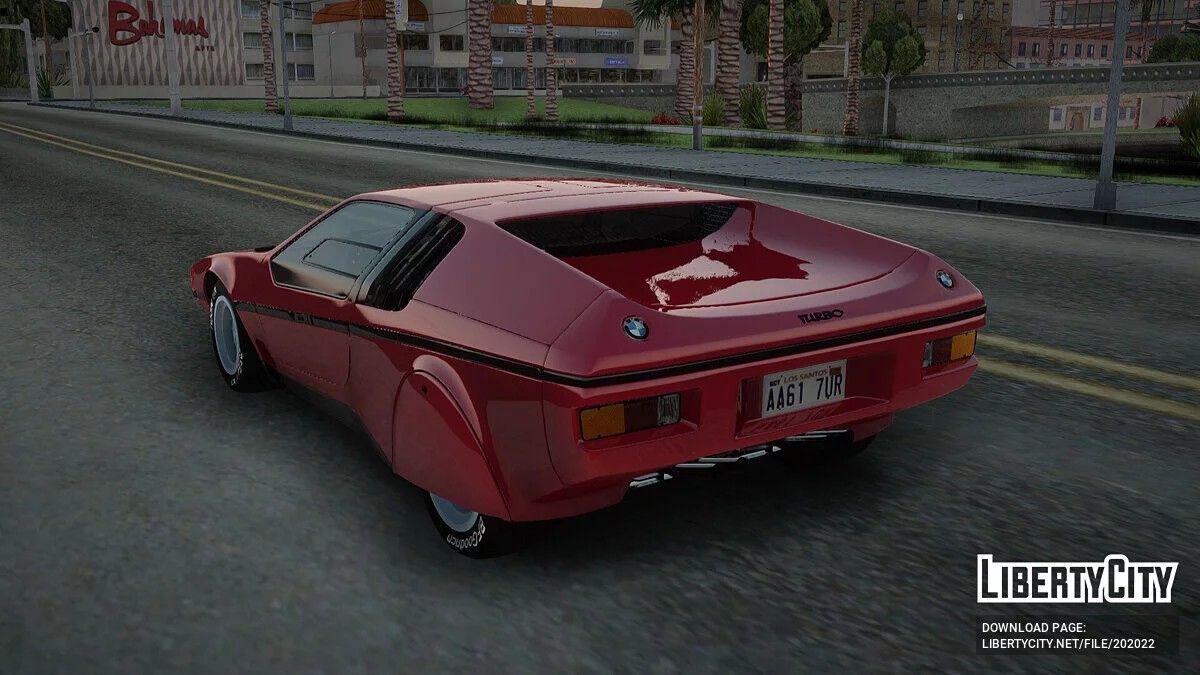 BMW M1 Turbo 1972 / GTA San Andreas