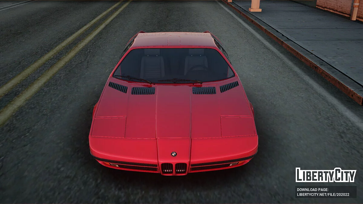 BMW M1 Turbo 1972 / GTA San Andreas
