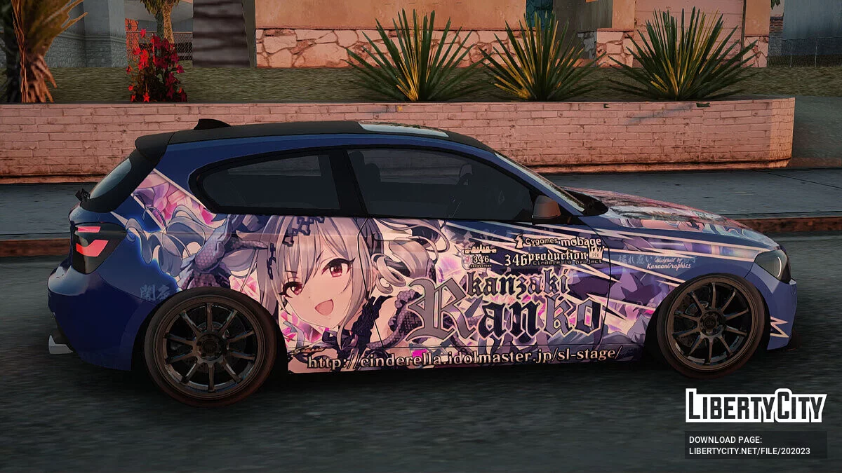 BMW M135i Itasha / GTA San Andreas