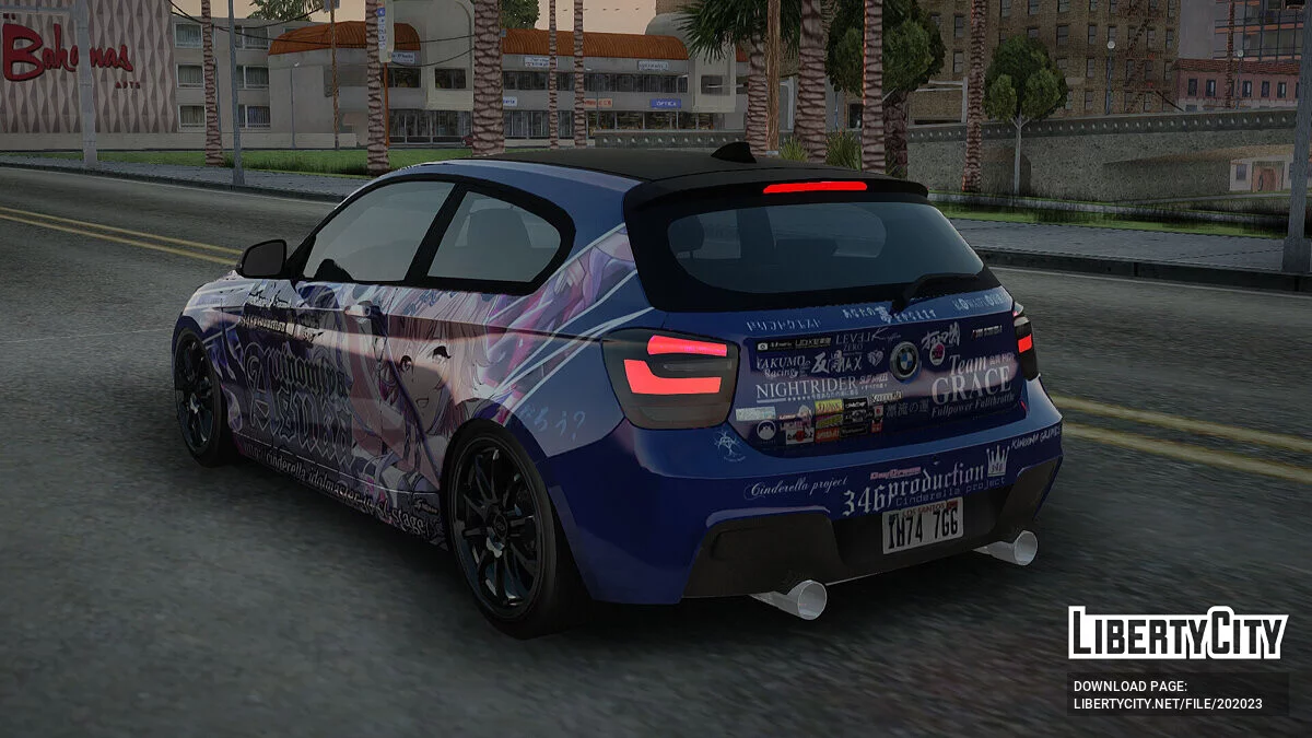 BMW M135i Itasha / GTA San Andreas