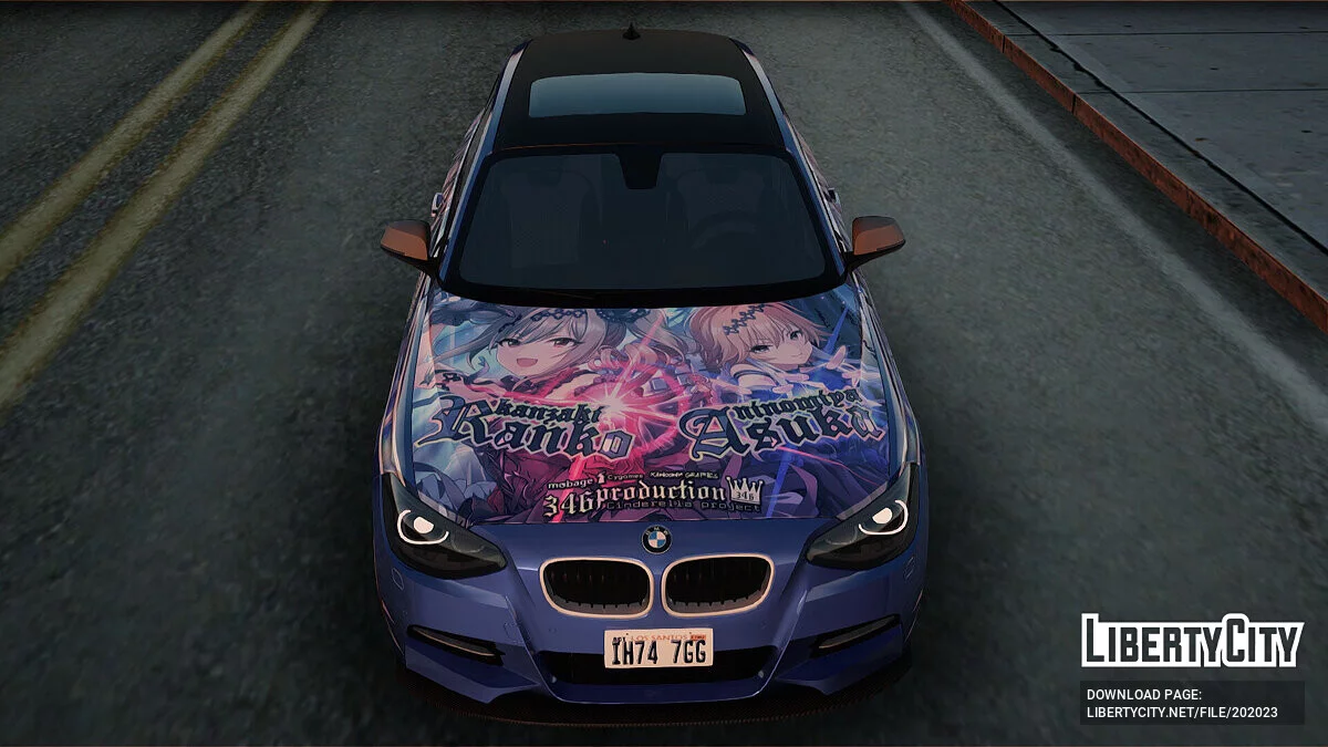 BMW M135i Itasha / GTA San Andreas