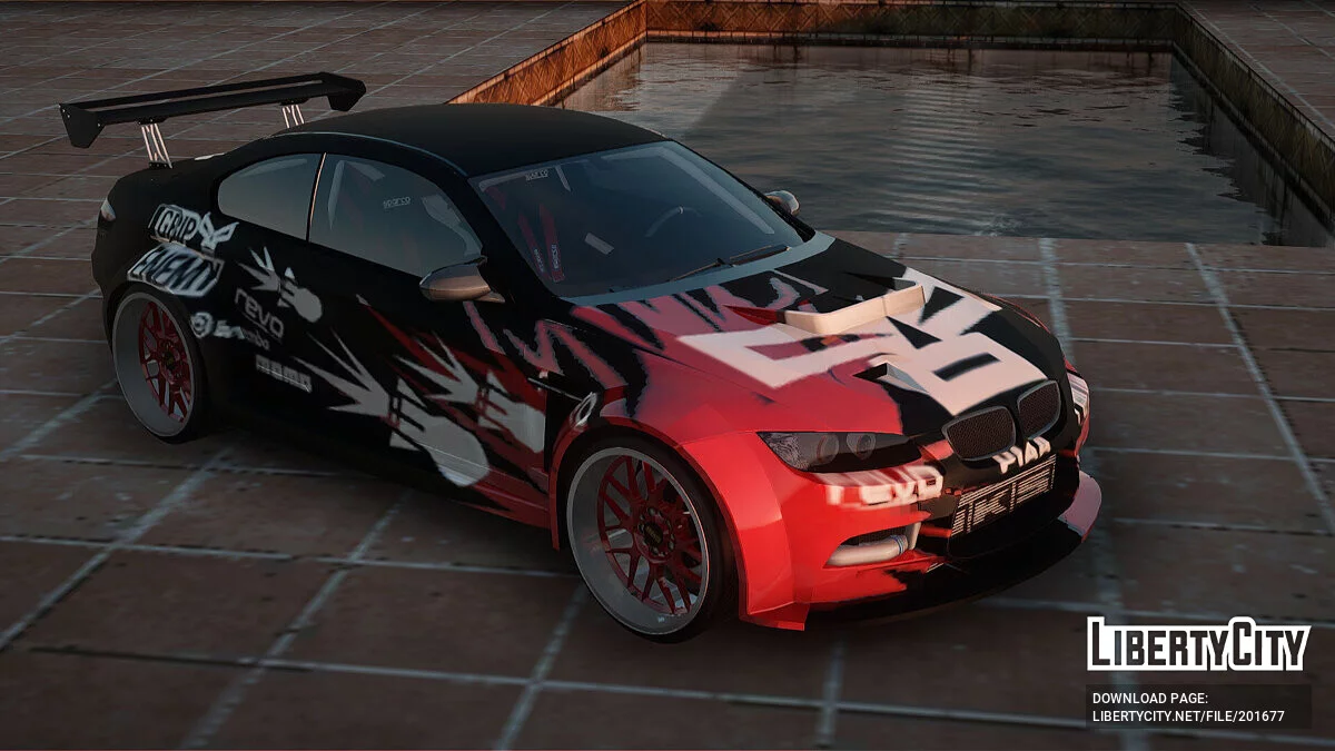 宝马 M3 E92 Tuned v2 / GTA San Andreas