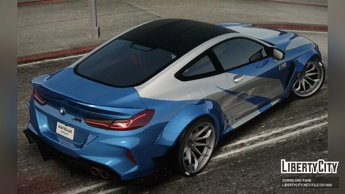 MANSAUG BMW M8 Competition Coupe / GTA San Andreas
