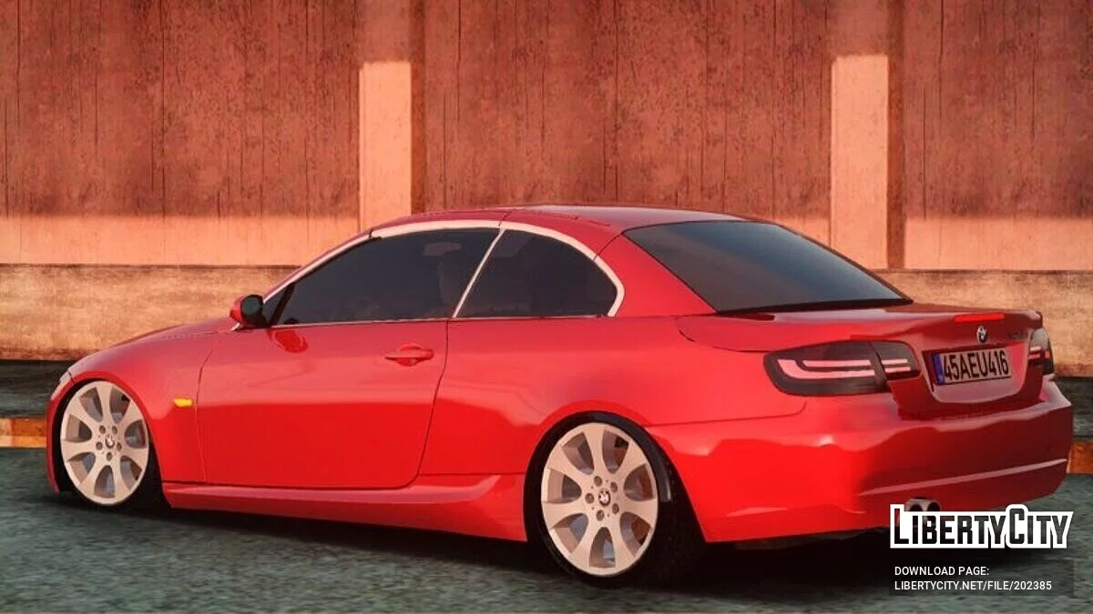 BMW 320d E93 Convertible LCI / GTA San Andreas