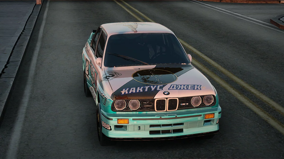 BMW M3 E30 1988 X Cactus Jack / GTA San Andreas