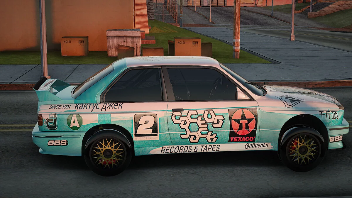 BMW M3 E30 1988 X Cactus Jack / GTA San Andreas