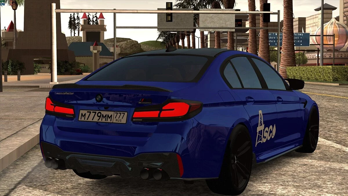 BMW M5 F90 Competition ASCO COLLECTOR BATUSAI / GTA San Andreas