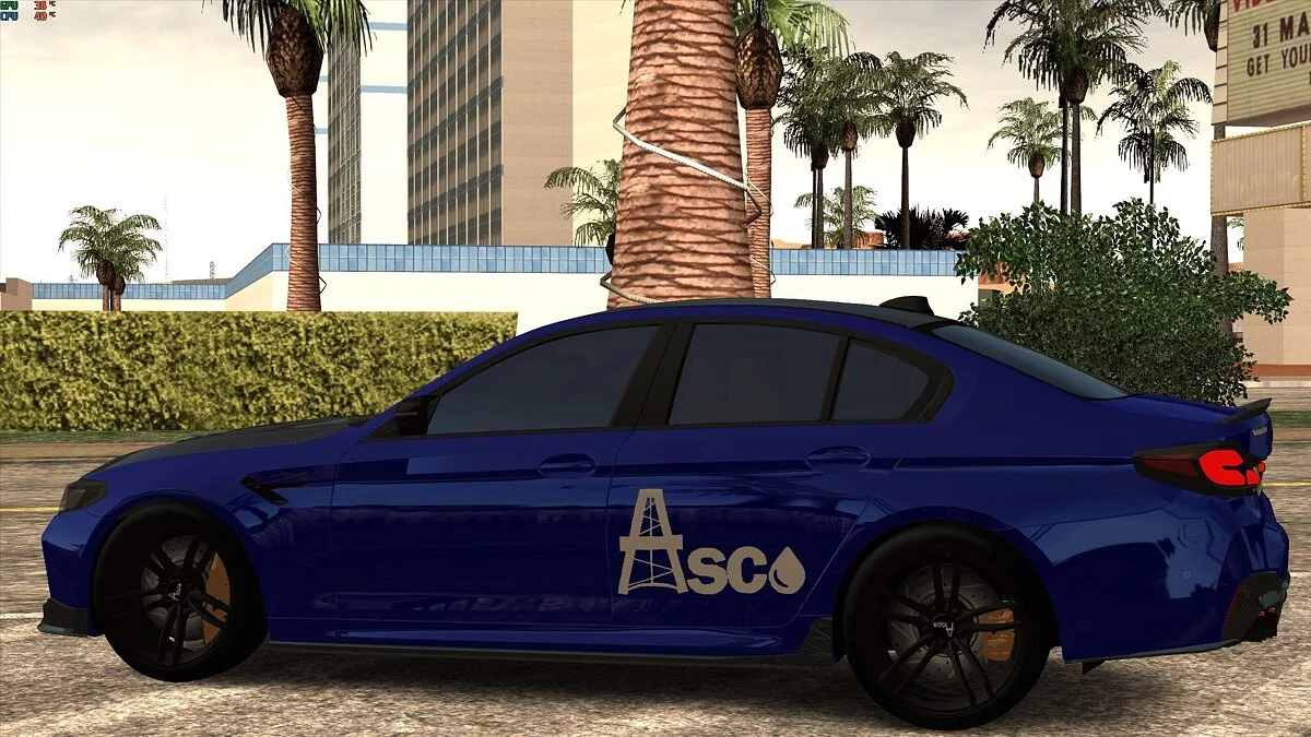 BMW M5 F90 Competition ASCO COLLECTOR BATUSAI / GTA San Andreas