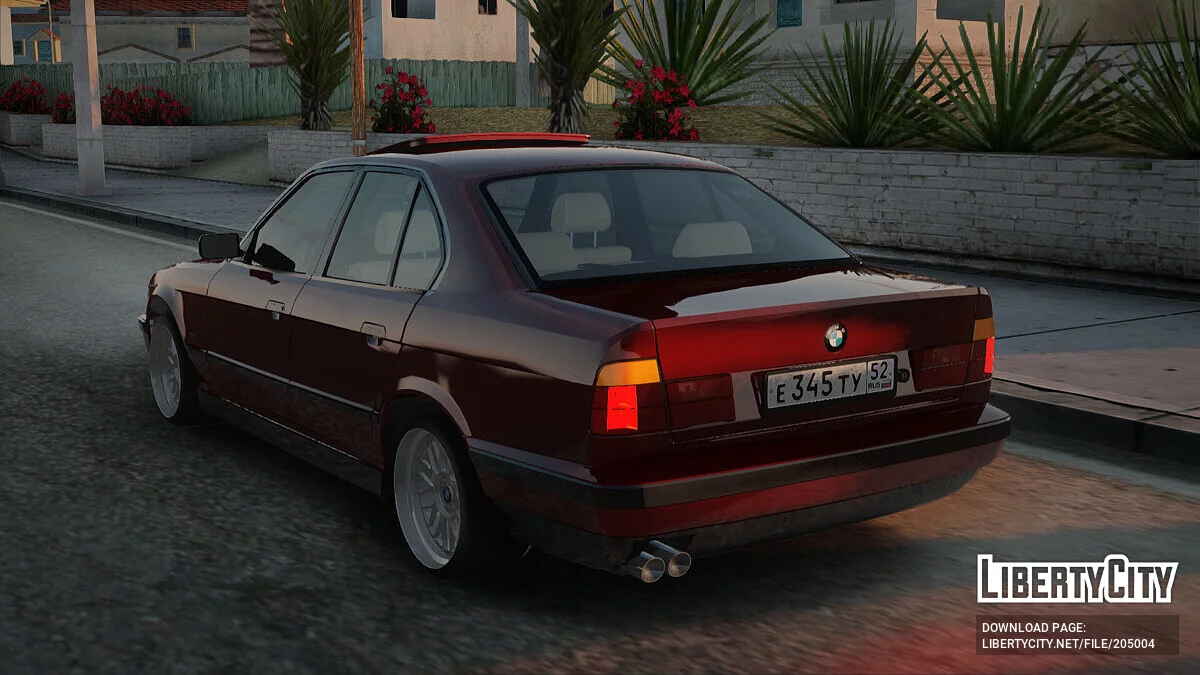 BMW 525i E34 / GTA San Andreas