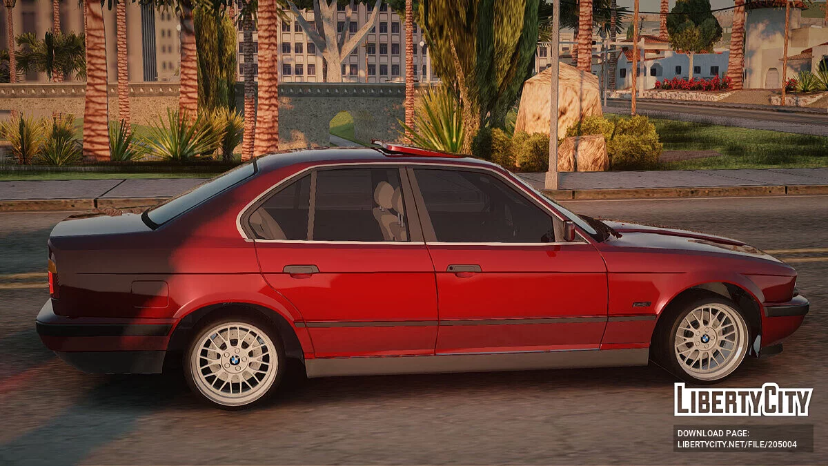 BMW 525i E34 / GTA San Andreas