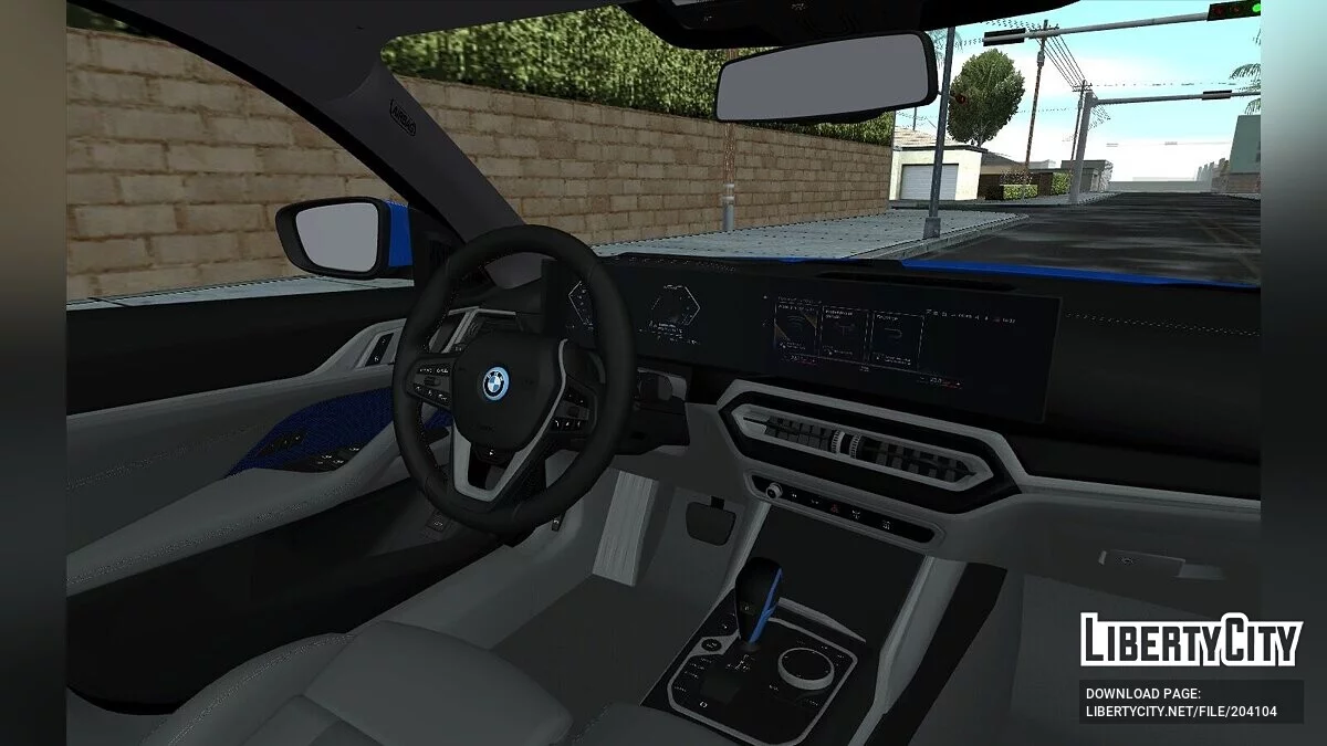 BMW i4 Edrive40 / GTA San Andreas