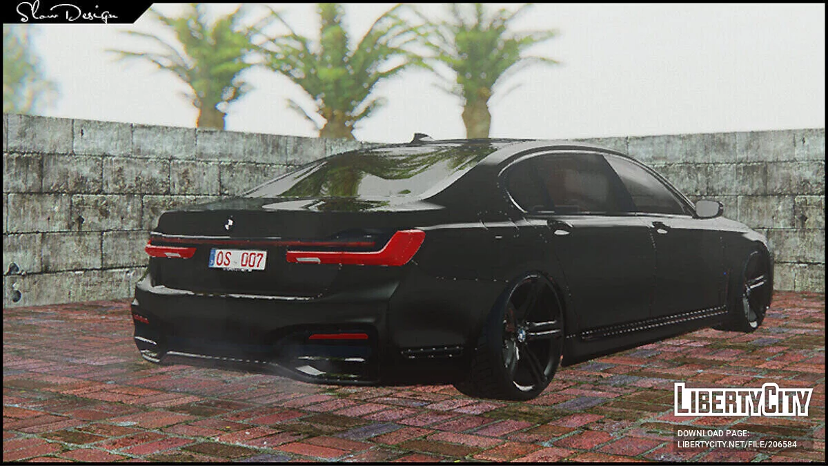 BMW M760Li G11 SlowDesign 2020 / GTA San Andreas