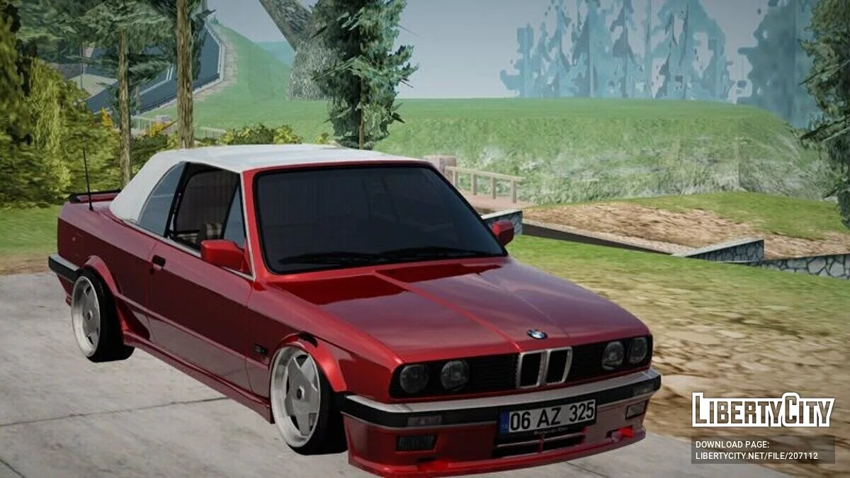 BMW E30 Cabrio / جي تي إيه سان أندرياس