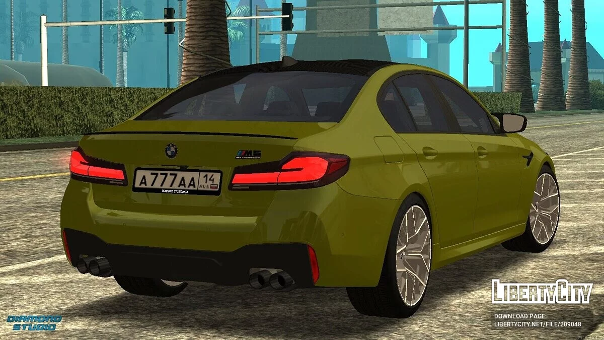 BMW M5 F90 2021 + CCD / GTA San Andreas