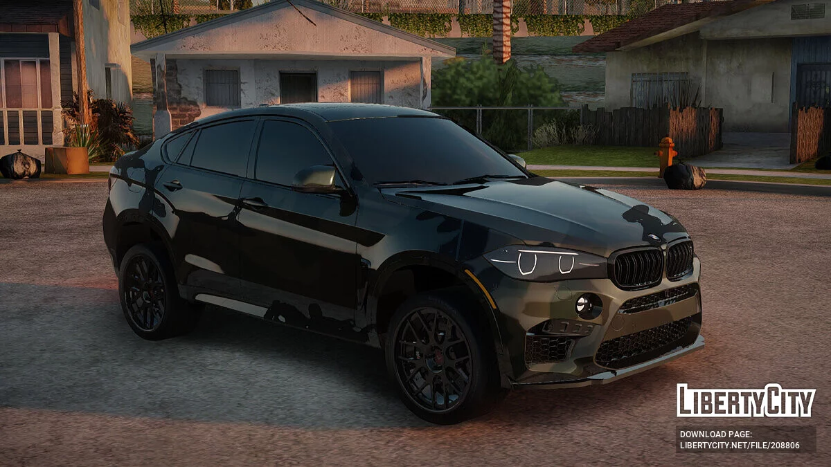 BMW X6 Камуфляж / GTA San Andreas