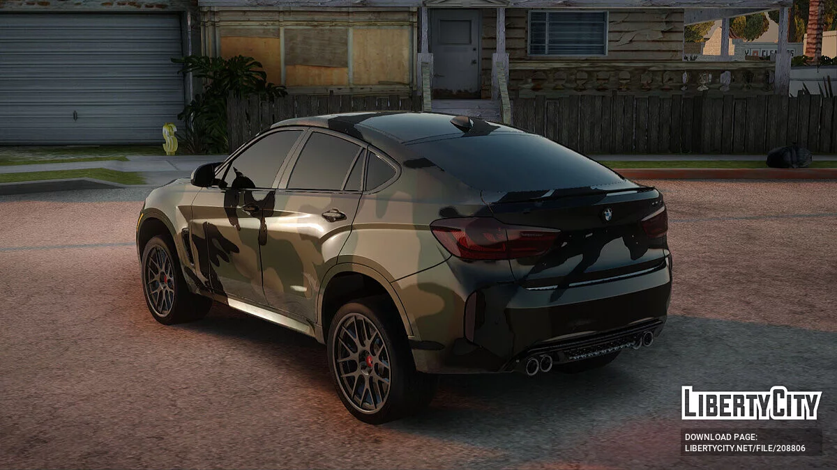 BMW X6 Камуфляж / GTA San Andreas