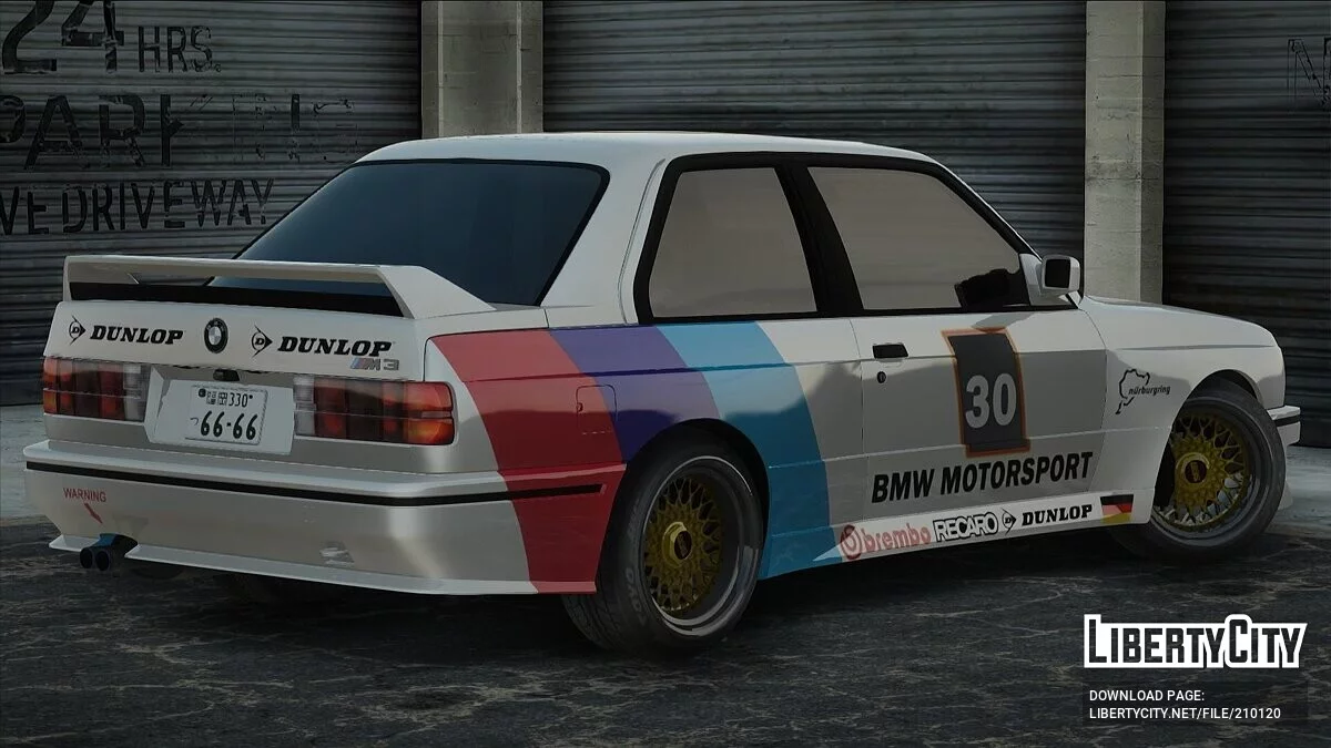BMW M3 E30 / GTA San Andreas