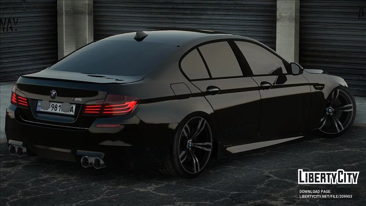 BMW M5 F10 كلاسيك / جي تي إيه سان أندرياس