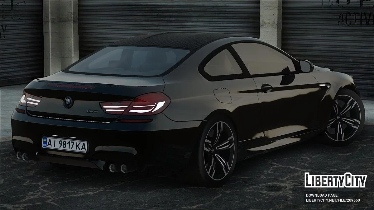 BMW M6 Coupe 2014 / GTA San Andreas