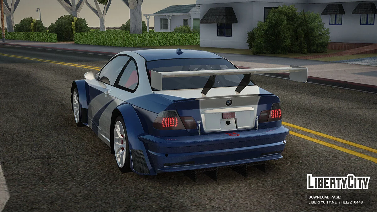 BMW M3 E46 GTR / GTA San Andreas