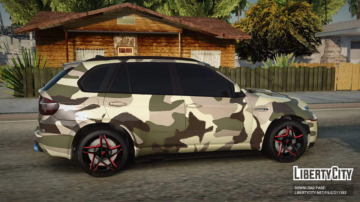 BMW X5 Камуфляж / GTA San Andreas