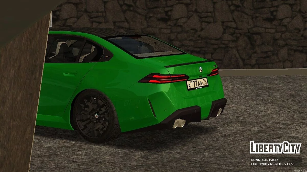 BMW M5 G90 + CCD / GTA San Andreas