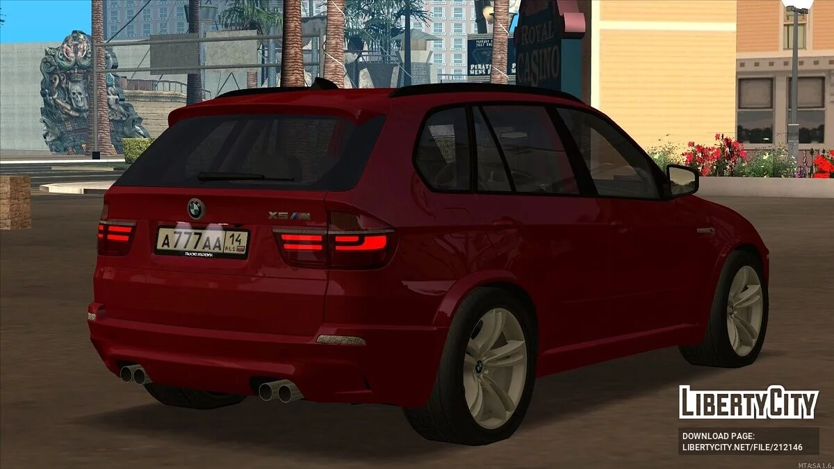 BMW X5M (E70) + CCD / جي تي إيه سان أندرياس