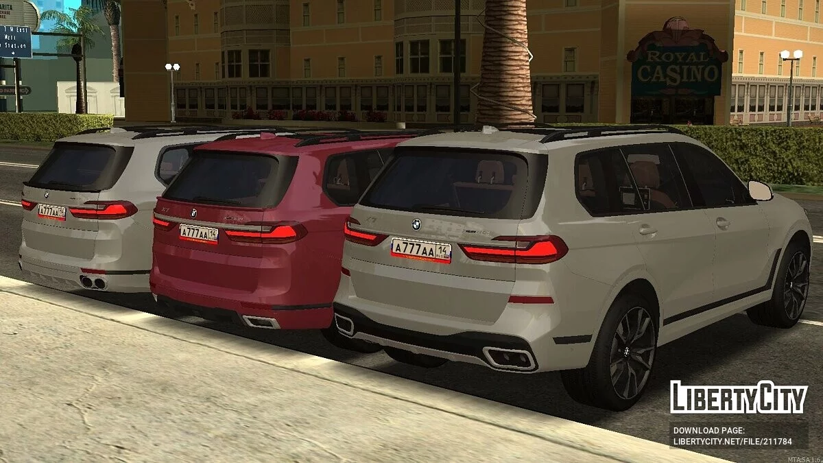 BMW X7 G07 + CCD / GTA San Andreas