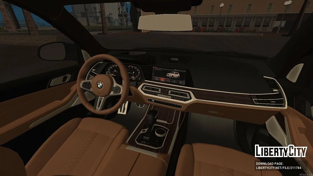 BMW X7 G07 + CCD / GTA San Andreas
