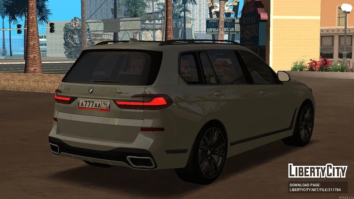 BMW X7 G07 + CCD / GTA San Andreas