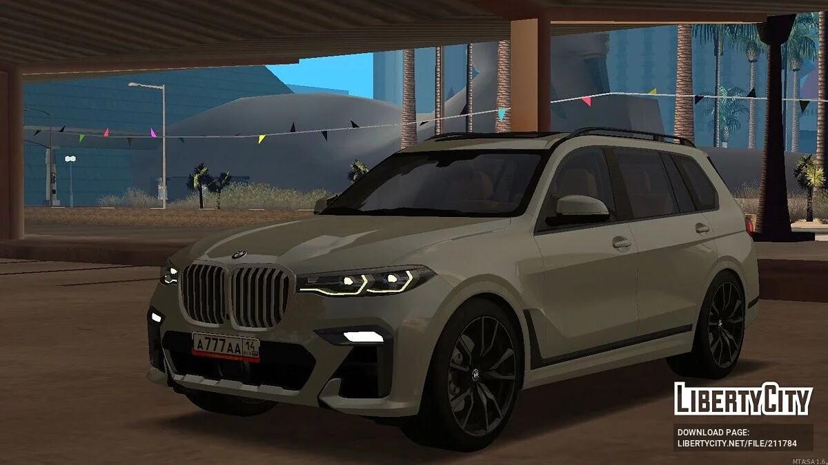 BMW X7 G07 + CCD / GTA San Andreas