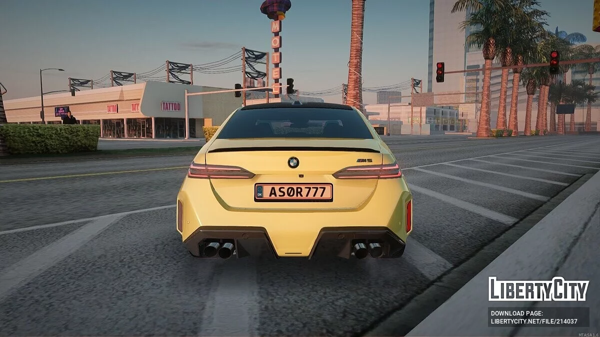 BMW M5 G90 2024 / GTA San Andreas