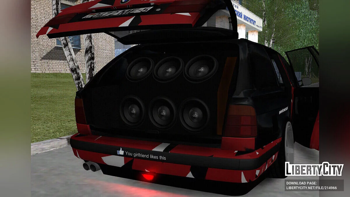 BMW E34 525i / GTA San Andreas