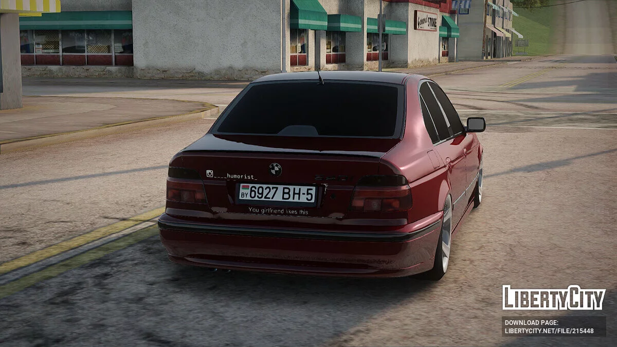 BMW E39 540i / GTA San Andreas