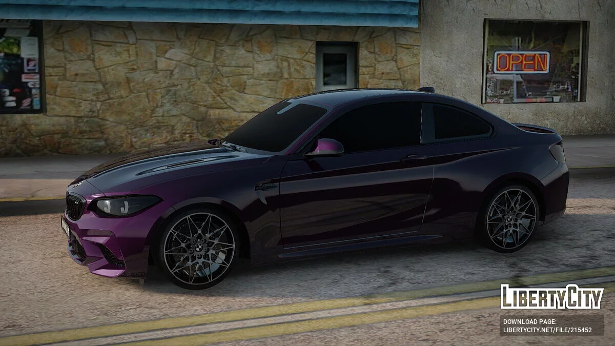 BMW M2 Competition 2018 / GTA San Andreas