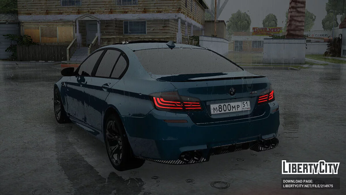 BMW M5 F10 / GTA San Andreas