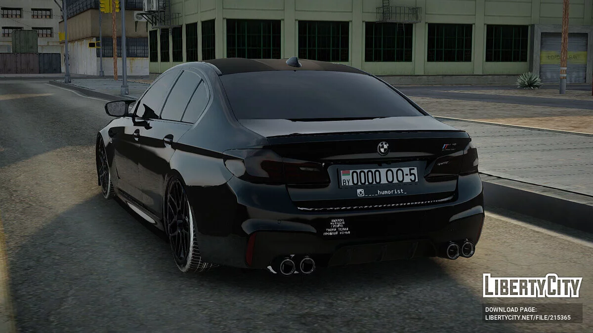 BMW M5 F90 Competition / جي تي إيه سان أندرياس